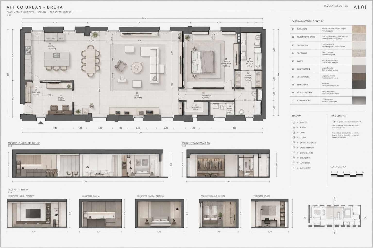 Styling Minimale - Attico Urban - Doodesign
