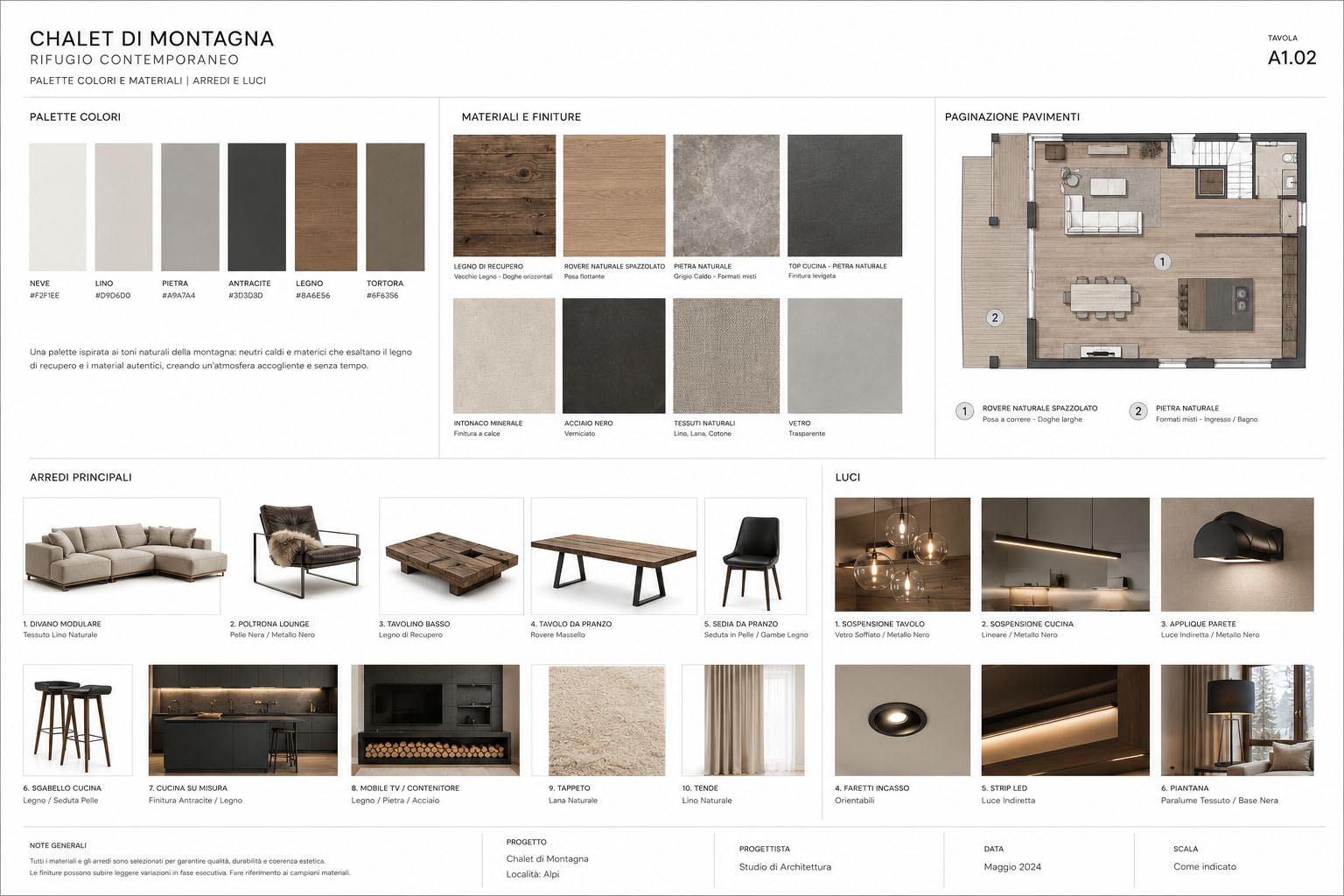 Alchimia Materica - Chalet di Montagna - Doodesign
