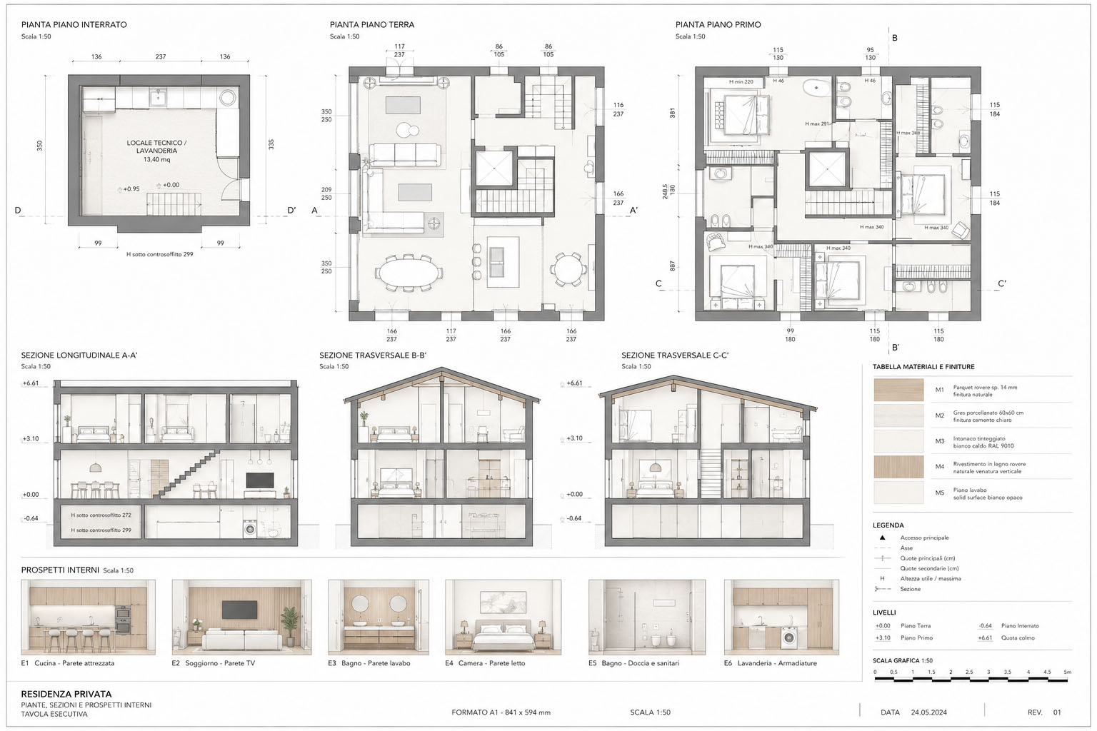 Fluidità In-Out - Villa sul Mare - Doodesign