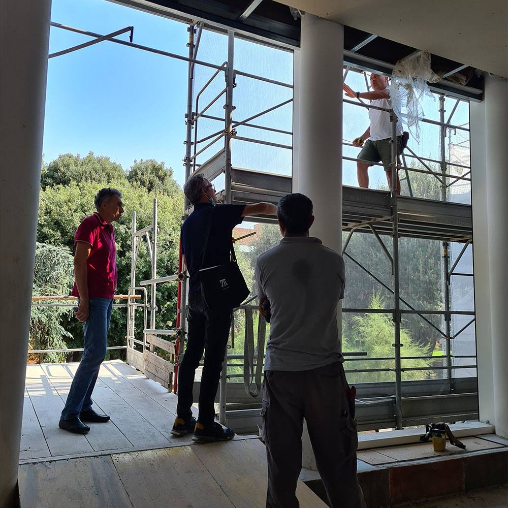 Supervisione cantiere e coordinamento maestranze