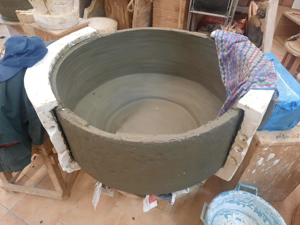 Coffee table Mola - lavorazione 1
