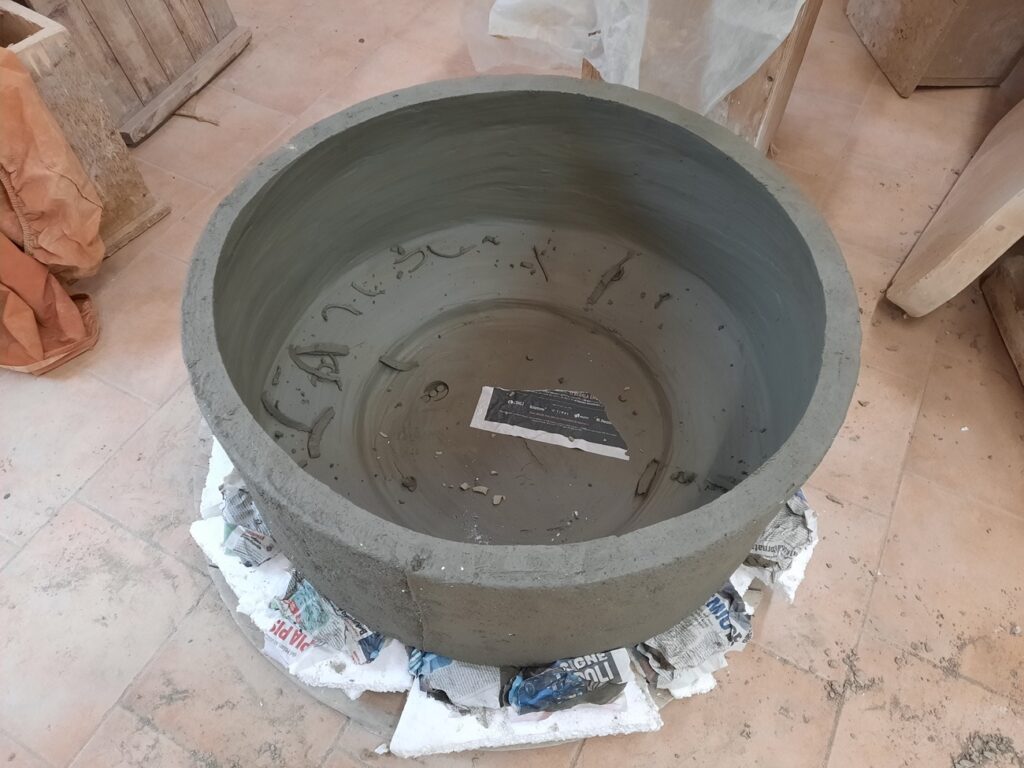 Coffee table Mola - Lavorazione 2