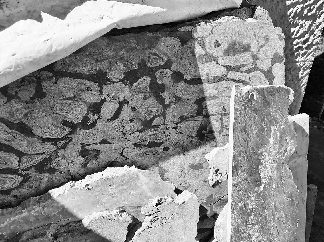 Coffee table Mola - lavorazione 1