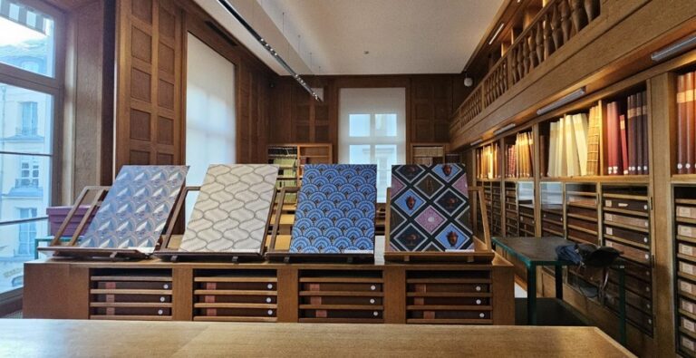 biblioteca nazionale di francia carta da parati